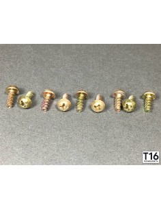 Set of 9 screws for motherboard Amstrad CPC 464