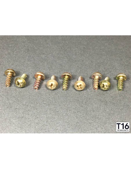 Set of 9 screws for motherboard Amstrad CPC 464