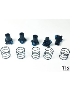 Set of 5 black pistons + 5 springs for Mitsumi keyboard Amiga 500