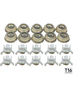 Set of 10 pistons and 10 rubber membranes Atari ST