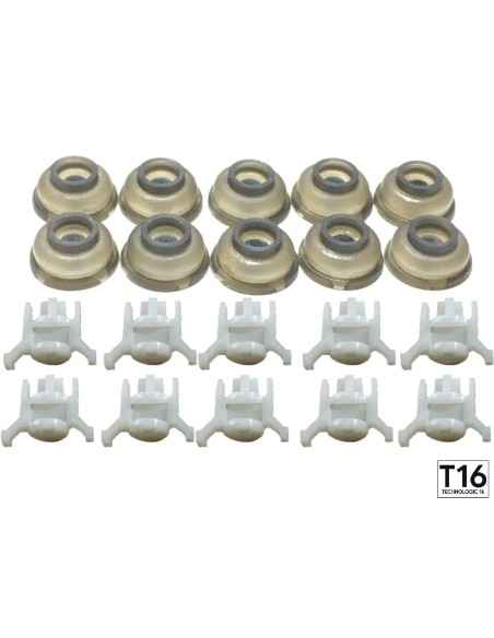 Set of 10 pistons and 10 rubber membranes Atari ST