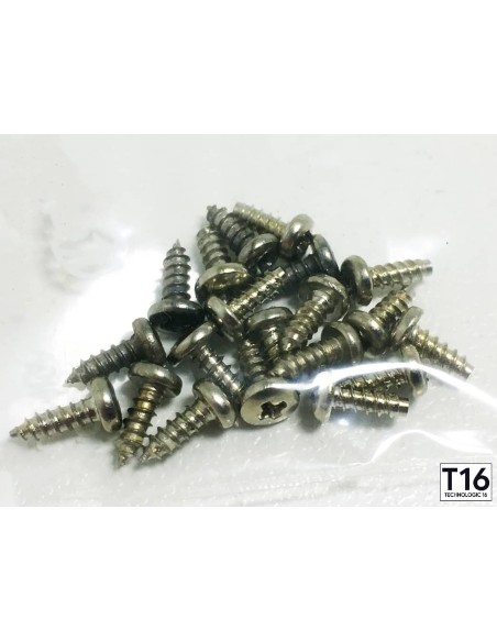 Lot de 20 vis pour plaque clavier (pas la coque) Atari ST