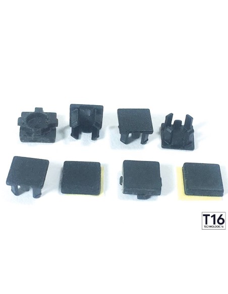 PS2 Slim SCPH-77004 screw covers and rubber feet set