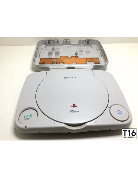 High and bass shell PlayStation One SCPH-102 with pimples and screws