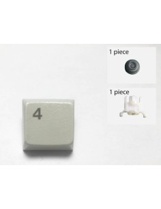 Keyboard azerty atari st - touch, membrane and diver included